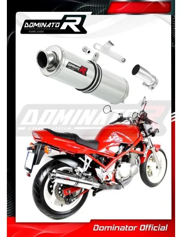 Silencieux slip-on Dominator ST pour Suzuki GSF Bandit 400 (1991-1995)