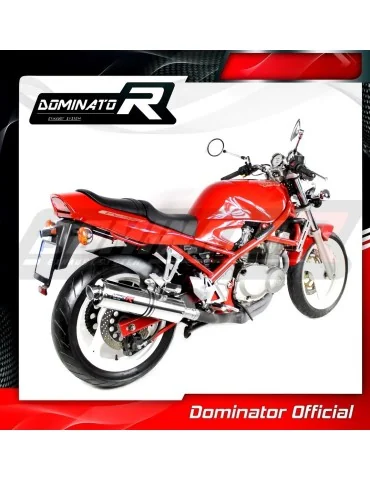 Silencieux slip-on Dominator ST pour Suzuki GSF Bandit 400 (1991-1995)