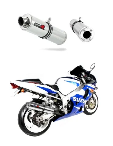 Silencieux bolt-on Dominator ST pour Suzuki GSXR 750 K1 K5 (2001-2005)