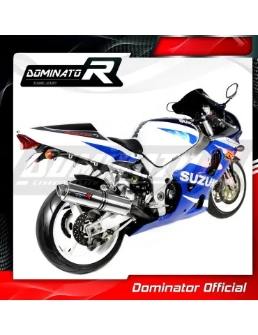 Silencieux bolt-on Dominator ST pour Suzuki GSXR 750 K1 K5 (2001-2005)