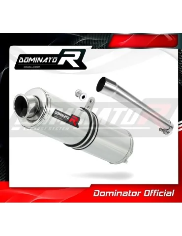 Silencieux slip-on Dominator ST pour Honda XRV 750 Africa Twin RD07A (1996-2003)