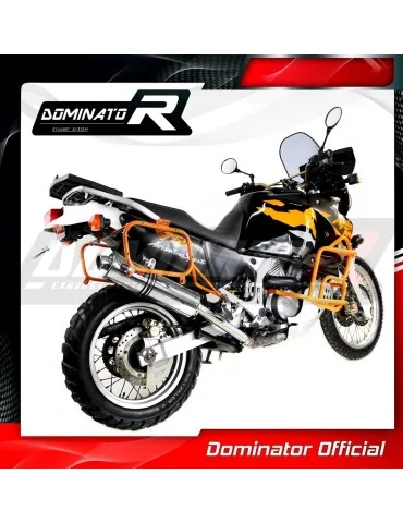 Silencieux slip-on Dominator ST pour Honda XRV 750 Africa Twin RD07A (1996-2003)