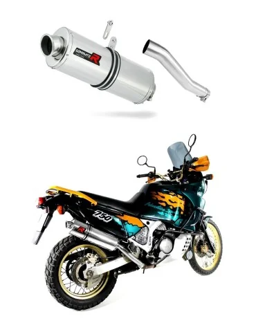 Silencieux slip-on Dominator OV pour Honda XRV 750 Africa Twin RD07 (1993-1995)