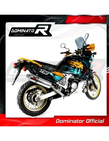 Silencieux slip-on Dominator OV pour Honda XRV 750 Africa Twin RD07 (1993-1995)