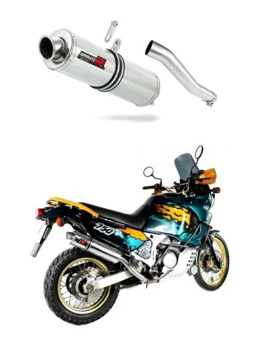 Silencieux slip-on Dominator ST pour Honda XRV 750 Africa Twin RD07 (1993-1995)