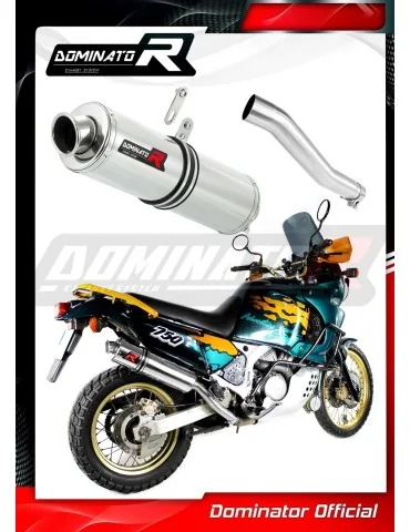 Silencieux slip-on Dominator ST pour Honda XRV 750 Africa Twin RD07 (1993-1995)