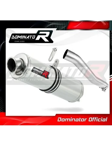 Silencieux slip-on Dominator ST pour Honda XRV 750 Africa Twin RD07 (1993-1995)