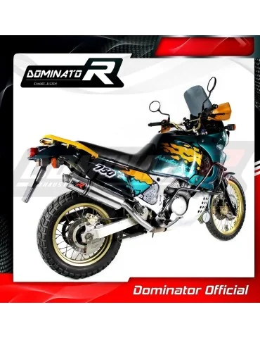 Silencieux slip-on Dominator ST pour Honda XRV 750 Africa Twin RD07 (1993-1995)