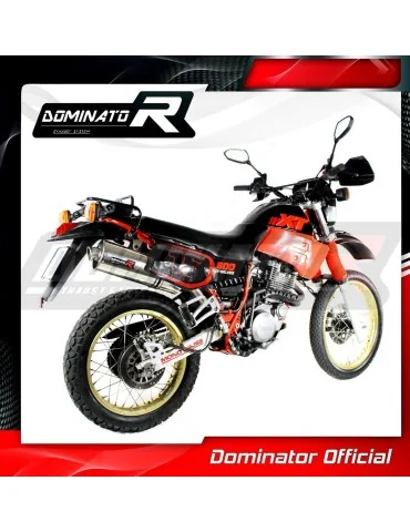 Silencieux slip-on Dominator OV pour Yamaha XT 600 2KF (1987-1989)