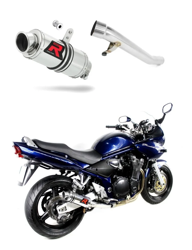 Silencieux slip-on Dominator GP1 pour Suzuki GSF Bandit 1200 (2001-2005)