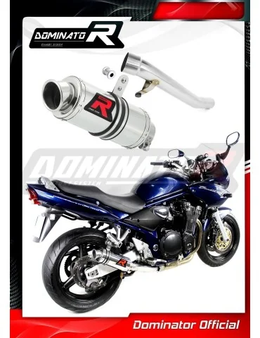 Silencieux slip-on Dominator GP1 pour Suzuki GSF Bandit 1200 (2001-2005)