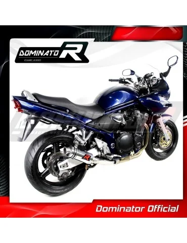 Silencieux slip-on Dominator GP1 pour Suzuki GSF Bandit 1200 (2001-2005)