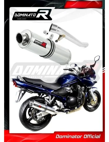 Silencieux slip-on Dominator ST pour Suzuki GSF Bandit 1200 (2001-2005)
