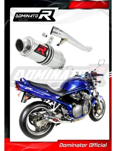 Silencieux slip-on Dominator GP1 pour Suzuki GSF 600 N / S Bandit (2000-2004)