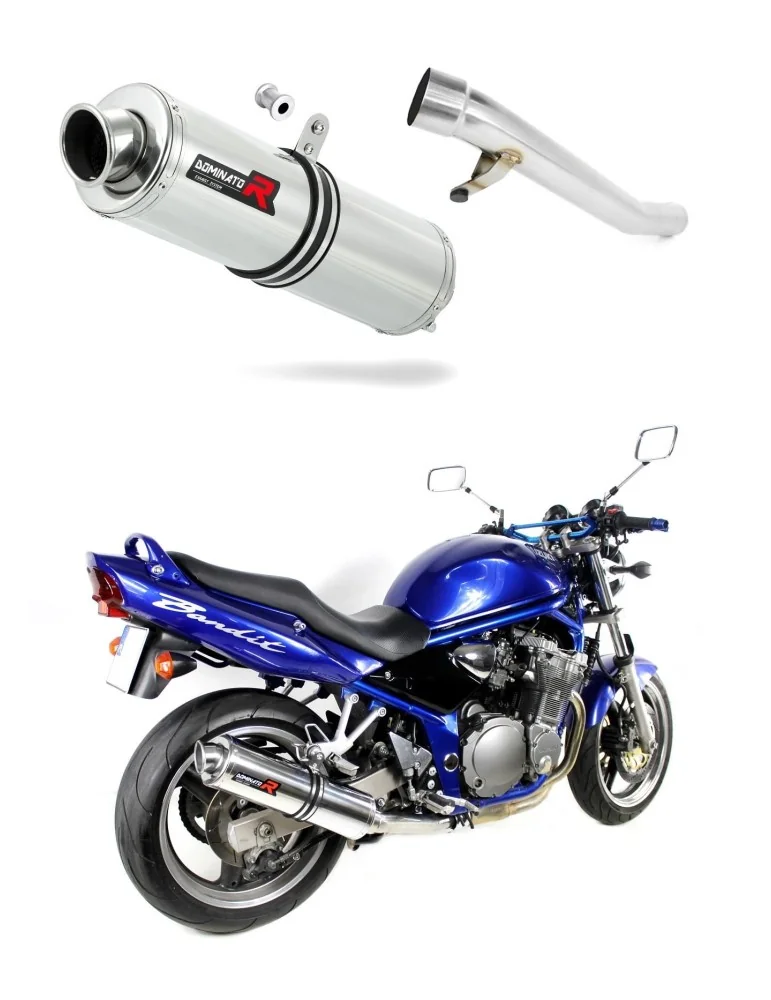 Silencieux slip-on Dominator ST pour Suzuki GSF Bandit 600 (2000-2004)