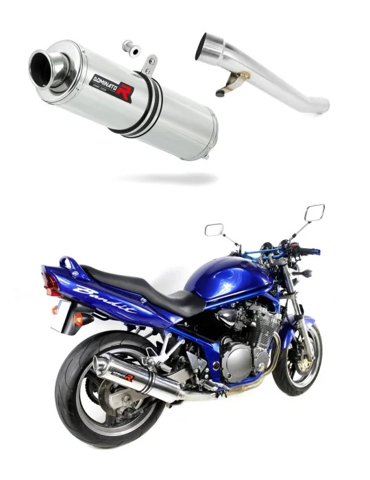 Silencieux slip-on Dominator ST pour Suzuki GSF Bandit 600 (2000-2004)