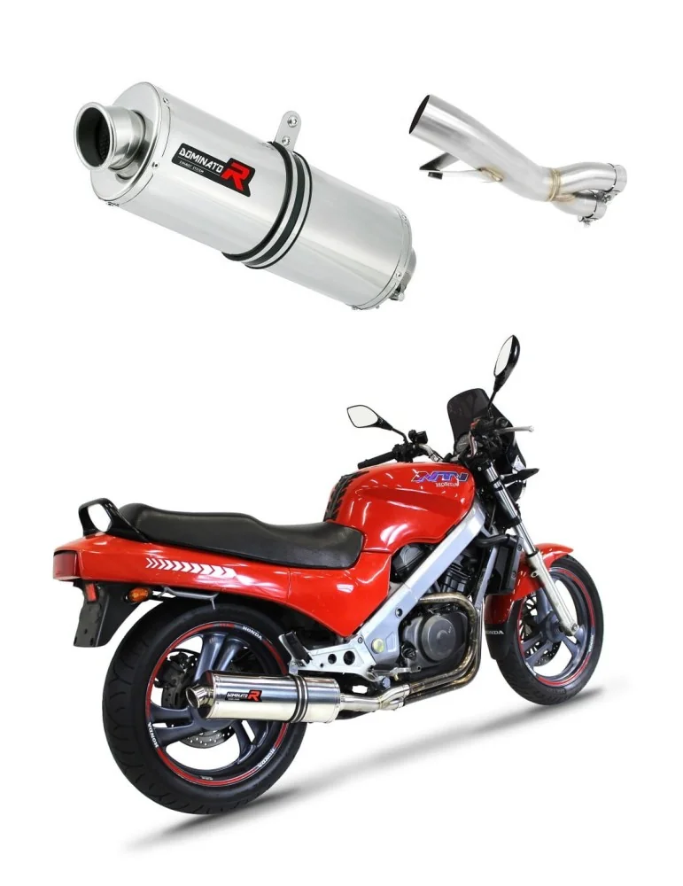 Silencieux slip-on Dominator OV pour Honda NTV 650 Revere (1988-1997)