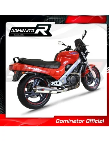 Silencieux slip-on Dominator ST pour Honda NTV 650 Revere (1988-1997)