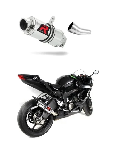 Silencieux slip-on Dominator GP1 pour Kawasaki ZX6R 636 (2009-2024)
