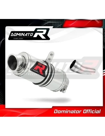 Silencieux slip-on Dominator GP1 pour Kawasaki ZX6R 636 (2009-2024)