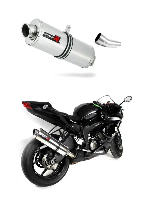 Silencieux slip-on Dominator OV pour Kawasaki ZX6R 636 (2009-2024)