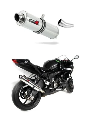Silencieux slip-on Dominator ST pour Kawasaki ZX6R 636 (2009-2024)