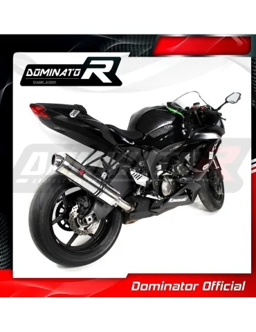 Silencieux slip-on Dominator ST pour Kawasaki ZX6R 636 (2009-2024)