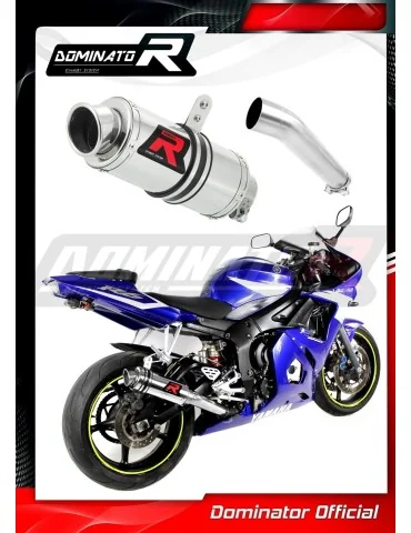 Silencieux slip-on Dominator GP1 pour Yamaha YZF R6 (2003-2005)