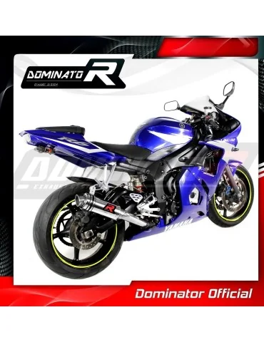 Silencieux slip-on Dominator GP1 pour Yamaha YZF R6 (2003-2005)