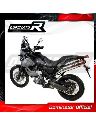 Silencieux slip-on Dominator OV pour Yamaha XT 660 Z Tenere (2008-2016)