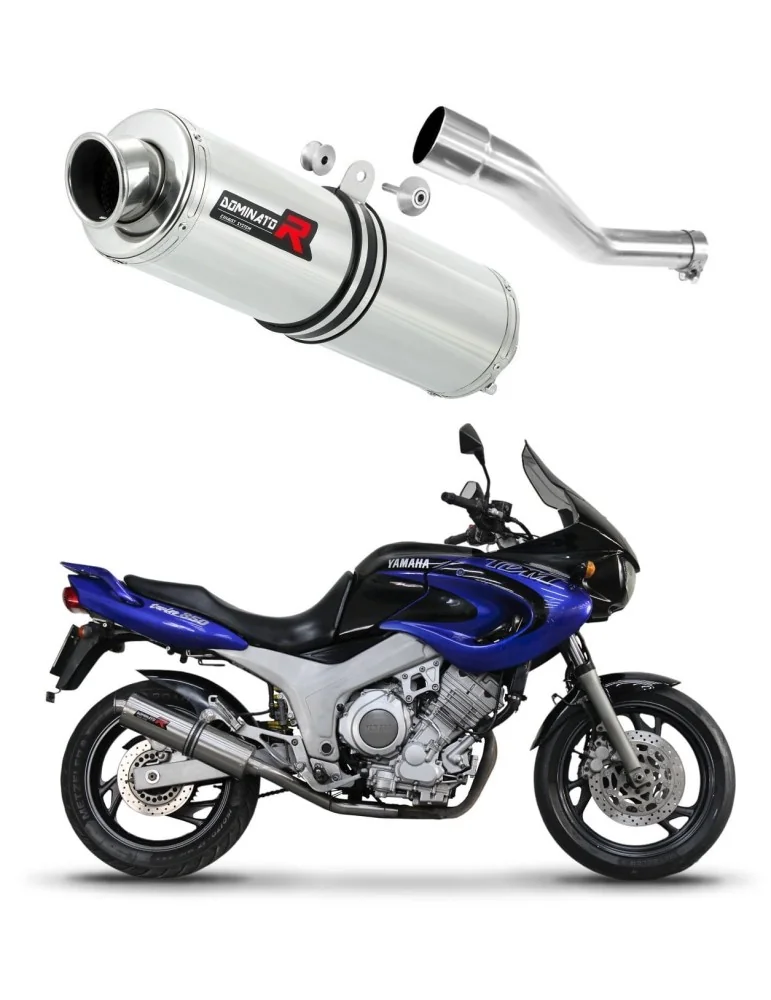 Silencieux slip-on Dominator ST pour Yamaha TDM 850 côté droit (1996-2001)