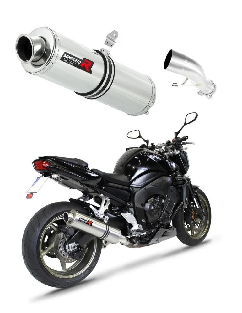 Silencieux slip-on Dominator OV pour Yamaha FZ1 Fazer 1000 (2006-2015)