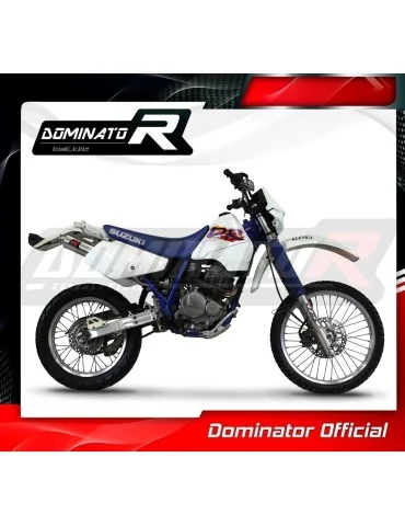 Silencieux slip-on Dominator ROND pour Suzuki DR 350 (1990-1999)