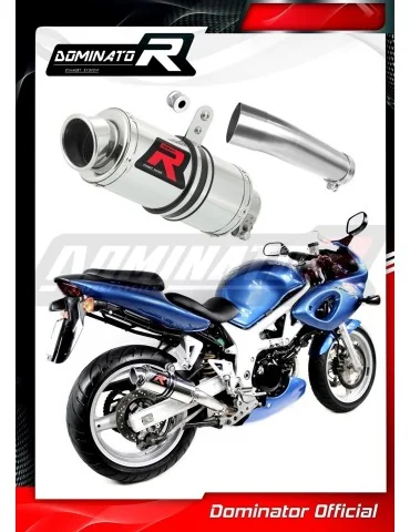Silencieux slip-on Dominator GP1 pour Suzuki SV 650 S (1999-2002)