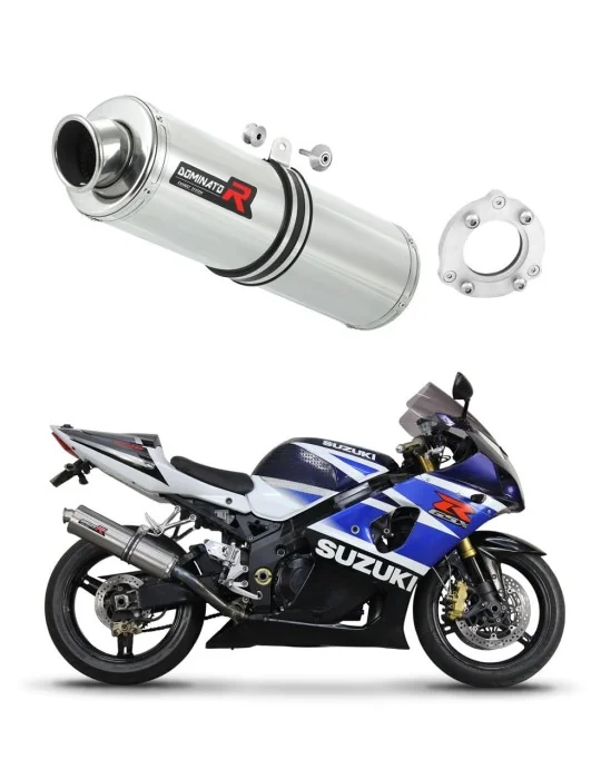 Silencieux bolt-on Dominator ST pour Suzuki GSXR 1000 K1 - K4 (2001-2004)