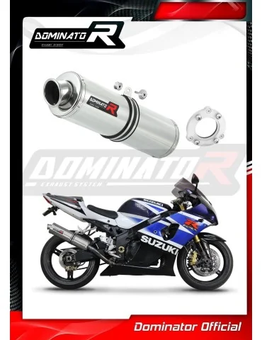 Silencieux bolt-on Dominator ST pour Suzuki GSXR 1000 K1 - K4 (2001-2004)