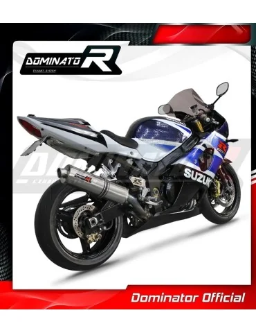 Silencieux bolt-on Dominator ST pour Suzuki GSXR 1000 K1 - K4 (2001-2004)