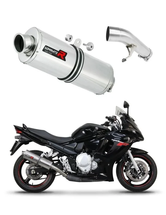 Silencieux slip-on Dominator OV pour Suzuki GSXF 650 (2007-2016)