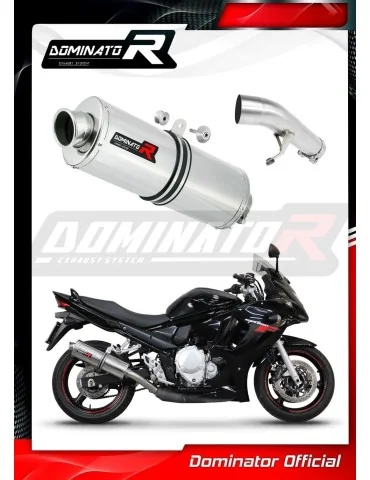 Silencieux slip-on Dominator OV pour Suzuki GSXF 650 (2007-2016)