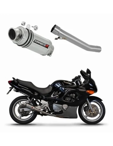 Silencieux slip-on Dominator GP1 pour Suzuki GSXF 600 (1998-2006)