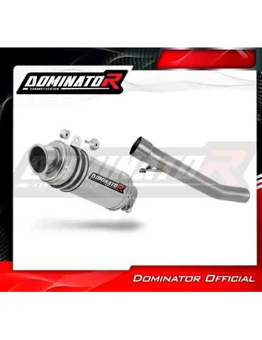 Silencieux slip-on Dominator GP1 pour Suzuki GSXF 600 (1998-2006)
