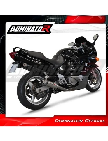 Silencieux slip-on Dominator GP1 pour Suzuki GSXF 600 (1998-2006)