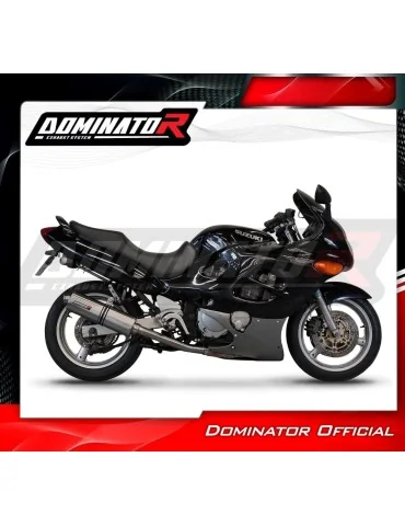 Silencieux slip-on Dominator OV pour Suzuki GSXF 600 (1998-2006)