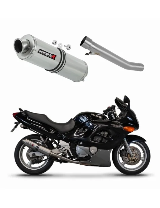 Silencieux slip-on Dominator ST pour Suzuki GSXF 600 (1998-2006)