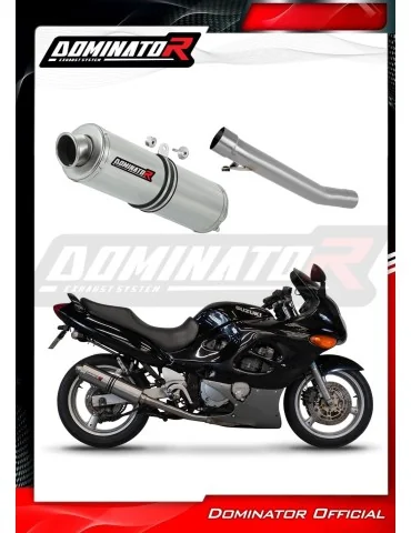 Silencieux slip-on Dominator ST pour Suzuki GSXF 600 (1998-2006)