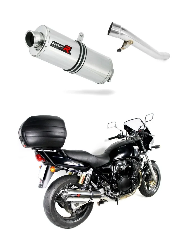 Silencieux slip-on Dominator OV pour Suzuki GSX 750 Inazuma (1997-2003)
