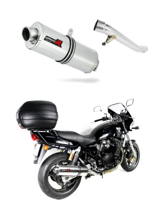 Silencieux slip-on Dominator OV pour Suzuki GSX 750 Inazuma (1997-2003)