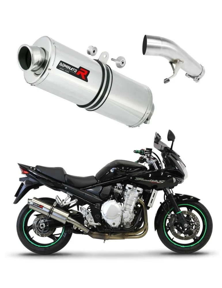 Silencieux slip-on Dominator OV pour Suzuki GSF 1250 N / S Bandit (2007-2016)