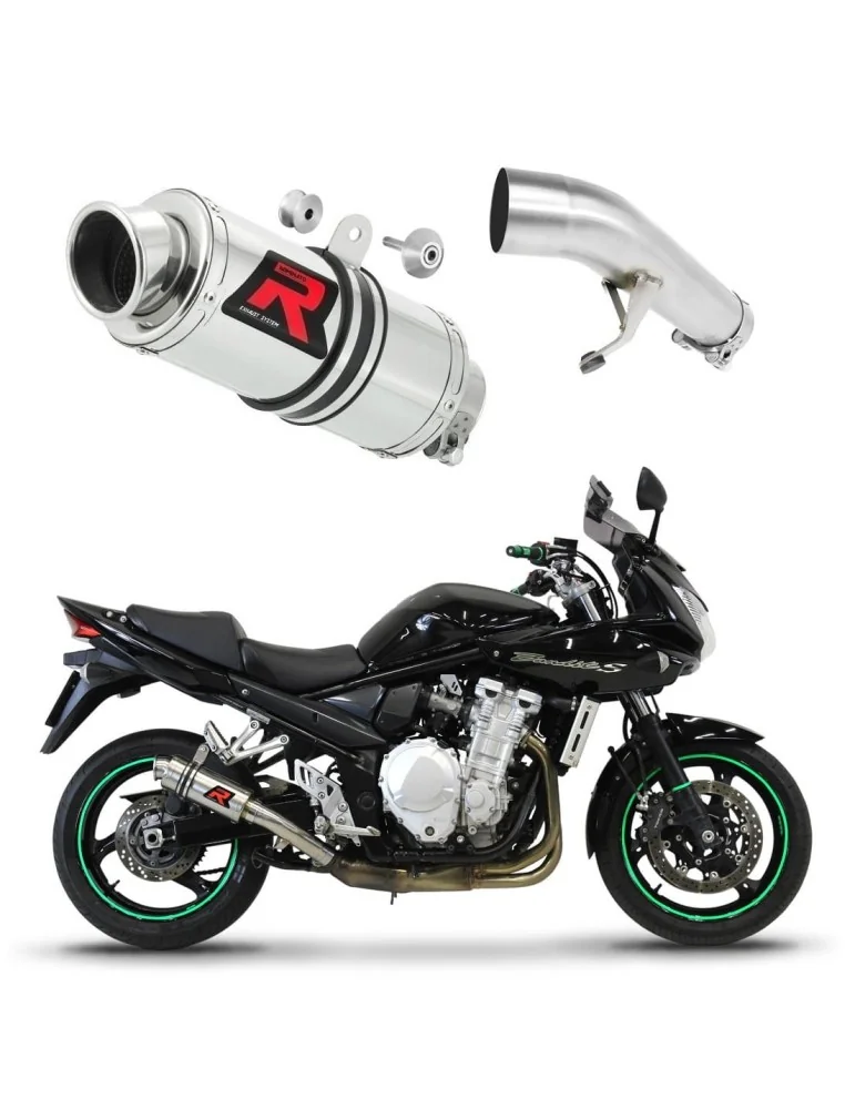 Silencieux slip-on Dominator GP1 pour Suzuki GSF 650 Bandit N / S (2007-2016)