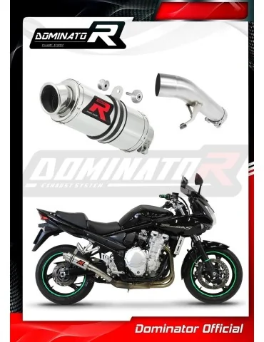 Silencieux slip-on Dominator GP1 pour Suzuki GSF 650 Bandit N / S (2007-2016)